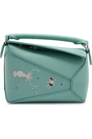 Loewe X Suna Fujita Puzzle Edge Squid Mini Leather Cross-body bag - - One Size