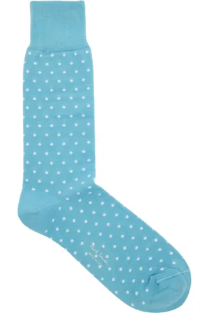 Paul Smith Jeremy Polka-dot Cotton-blend Socks - - One Size