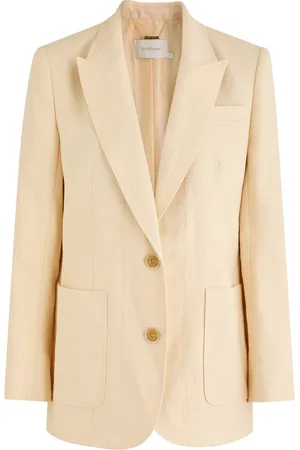 ZIMMERMANN Illuminate Linen Blazer - - 0 (UK 8 / S)