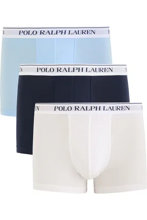 Ralph Lauren Logo-jacquard Stretch-cotton Trunks - set of Three - - L