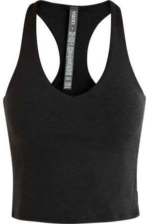 vuori Halo Performance Cropped Jersey Tank - - X (UK8-10 / S)