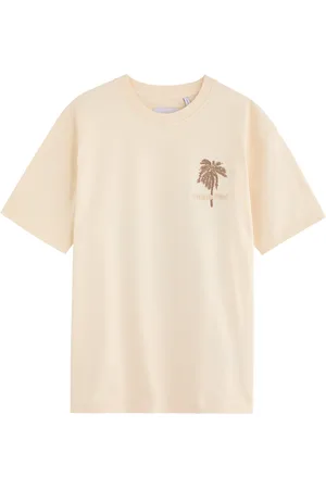 Only the Blind Sandstorm Embroidered Cotton T-shirt - - L