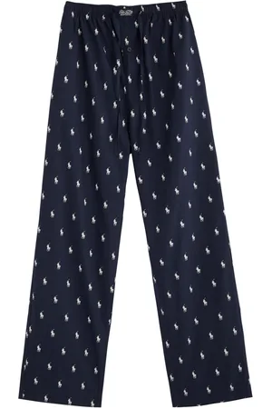 Ralph Lauren Logo Cotton-poplin Pyjama Trousers - - M