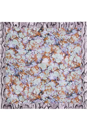 DRIES VAN NOTEN Fallyn Printed Silk-satin Scarf - - One Size