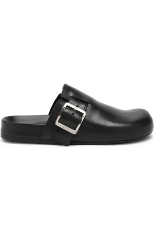 Loewe Ease Buckle Leather Sliders - - 45 (IT45 / UK11)