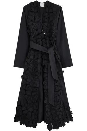 FORTE FORTE Broderie-anglaise Cotton-poplin Jacket - - 1 (UK 8 / S)