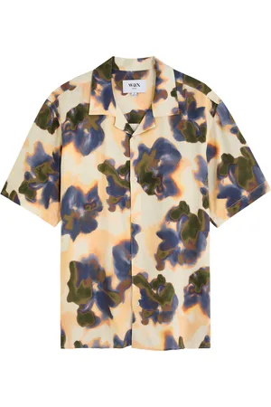 Wax London Didcot Printed Woven Shirt - - L