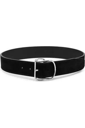 Totême Swirl Suede Belt - - 70 (UK6/ XS)