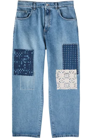 Axel Arigato Patchwork Wide-leg Jeans - - 30 (W30 / S)