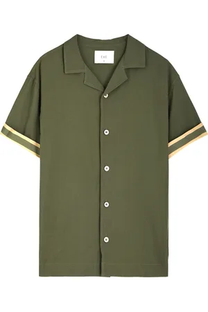 CHE Valbonne Stripe-trimmed Shirt - - L
