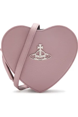 Vivienne Westwood Louise Heart Twill and Faux Leather Cross-body bag - - One Size