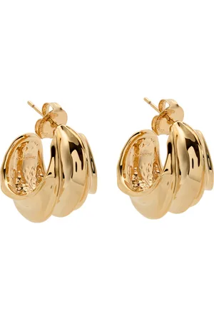 ZIMMERMANN Glaze 12kt -plated Hoop Earrings - One Size