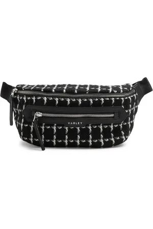Varley Roby Checked Wool-blend Belt bag - - One Size