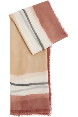 AMA Pure 3 Frames Printed Cashmere Scarf - - One Size