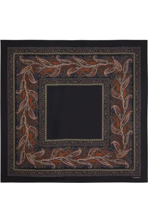 Saint Laurent Paisley-print Silk Scarf - - One Size