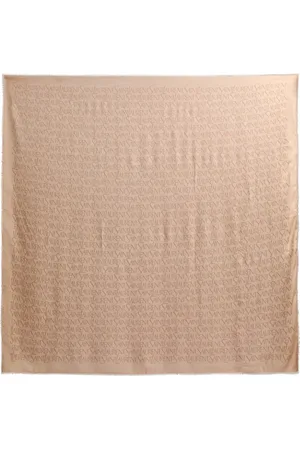Saint Laurent Logo-monogrammed Modal-blend Scarf - - One Size