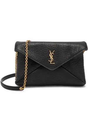 Saint Laurent Cassandre Grained Leather Cross-body bag - - One Size