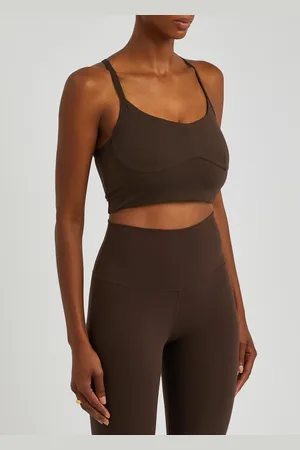 Varley Always Surrey Stretch-jersey Bra Top - UK 14 / L - L (UK 14 / L)