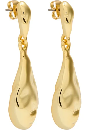 Alexis Bittar Brut 14kt -plated Drop Earrings - One Size