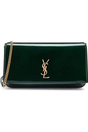 Saint Laurent Cassandre Patent Leather Phone Case - - One Size