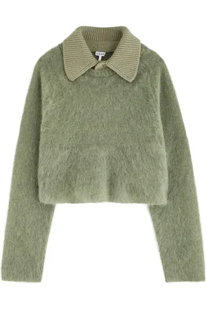 Loewe Mohair-blend Polo Jumper - - S (UK8-10 / S)