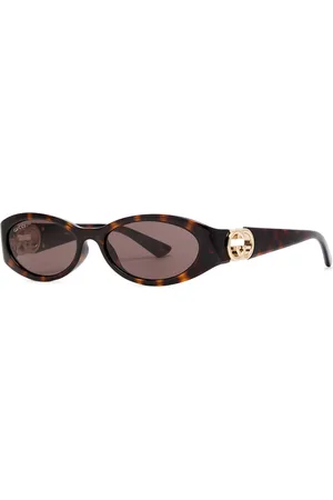 Gucci Oval-frame Sunglasses - - One Size