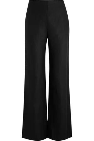 FAITHFULL THE BRAND Ilride Wide-leg Linen Trousers - - L (UK14 / L)