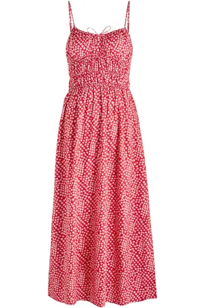 FAITHFULL THE BRAND Marianne Floral-print Cotton Midi Dress - - XS (UK6 / XS)