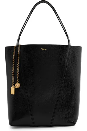 Chloé Spin Medium Grained Leather Tote - - One Size