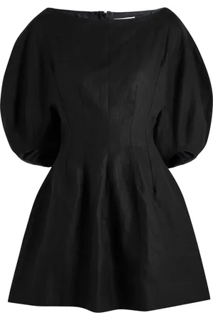FAITHFULL THE BRAND Lowen Linen Mini Dress - - M (UK12 / M)