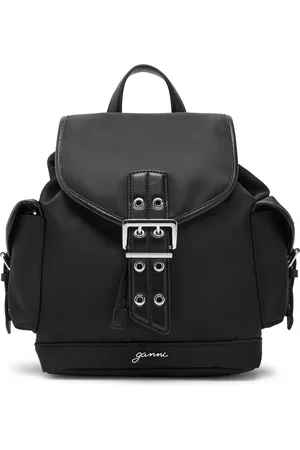 Ganni Bucky Nylon Backpack - - One Size