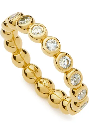 Missoma Tennis Eternity 18kt Vermeil Ring - J (UK J / US 5)