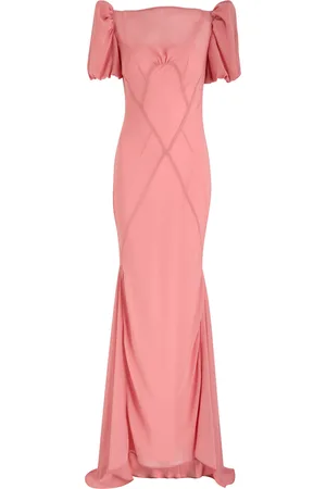 De La Vali Sabia Panelled Chiffon Maxi Dress - - 8 (UK8 / S)