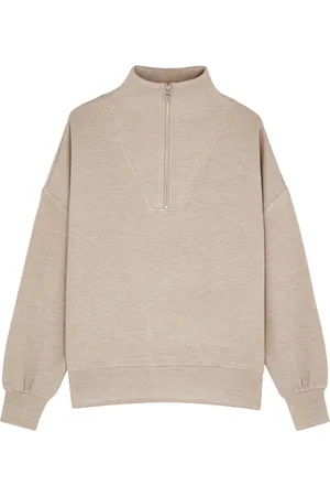 Varley Hawley Half-zip Stretch-jersey Sweatshirt - - L (UK14 / L)