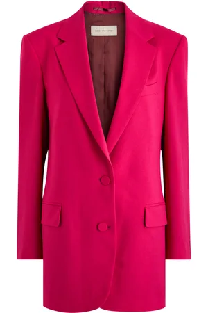 DRIES VAN NOTEN Basti Wool-blend Blazer - - L (UK14 / L)