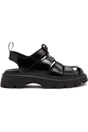 Miista Eunice Cut-out Leather Sandals - - 36 (IT36/ UK3)