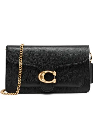 Coach Tabby Leather Wallet on Chain, Leather Wallet, - One Size
