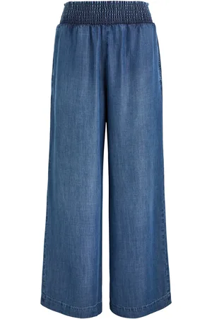 Bella Dahl Wide-leg Tencel Trousers - - L (UK14 / L)