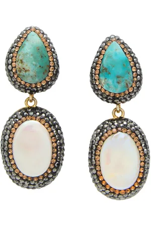 Soru Baroque Pearl and 18kt Gold-plated Drop Earrings - One Size