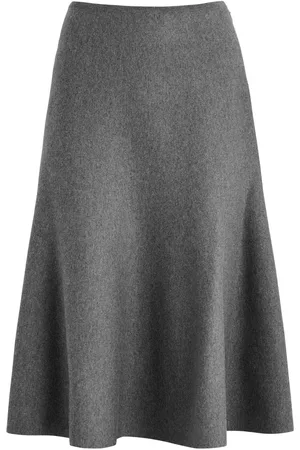Khaite Odil Wool-blend Midi Skirt - - M (UK12 / M)
