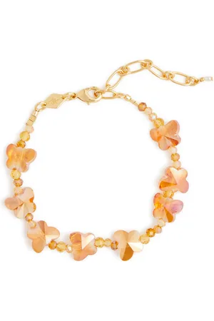 Anni Lu Butterfly 18kt Gold-plated Beaded Bracelet - - One Size