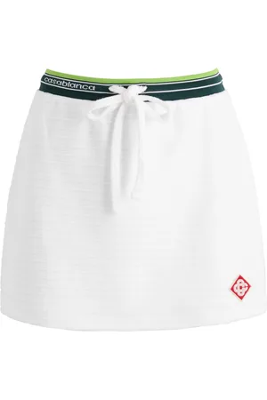 Casablanca Hippie Velour Mini Skirt - - L (UK14 / L)