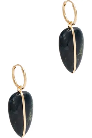 BY PARIAH Pebble Large 14kt Gold Hoop Earrings - - One Size