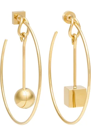 Jacquemus Les Créoles Nodo Mismatched Hoop Earrings - - One Size