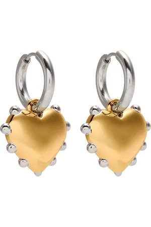 SANDRALEXANDRA Milagros Two-tone Hoop Earrings - - One Size