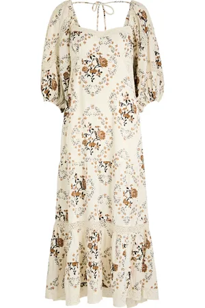 Free People All The Attitude Floral-print Cotton Maxi Dress - - XS (UK 4-6 / XS) - XS (UK 4-6 /xs)