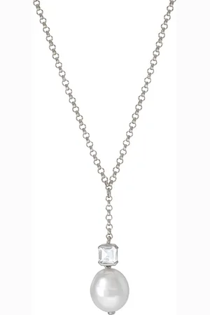 V by Laura Vann Laura Vann Bella Sterling Necklace - One Size