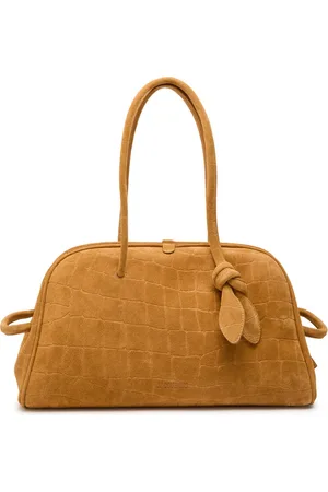 Jacquemus Le Turismo Crocodile-effect Suede Shoulder bag - - One Size