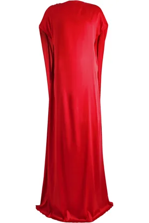 DRIES VAN NOTEN Diria Stretch-silk Satin Gown - - L (UK14 / L)