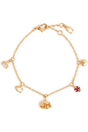 Coach Embellished Charm Bracelet - - One Size